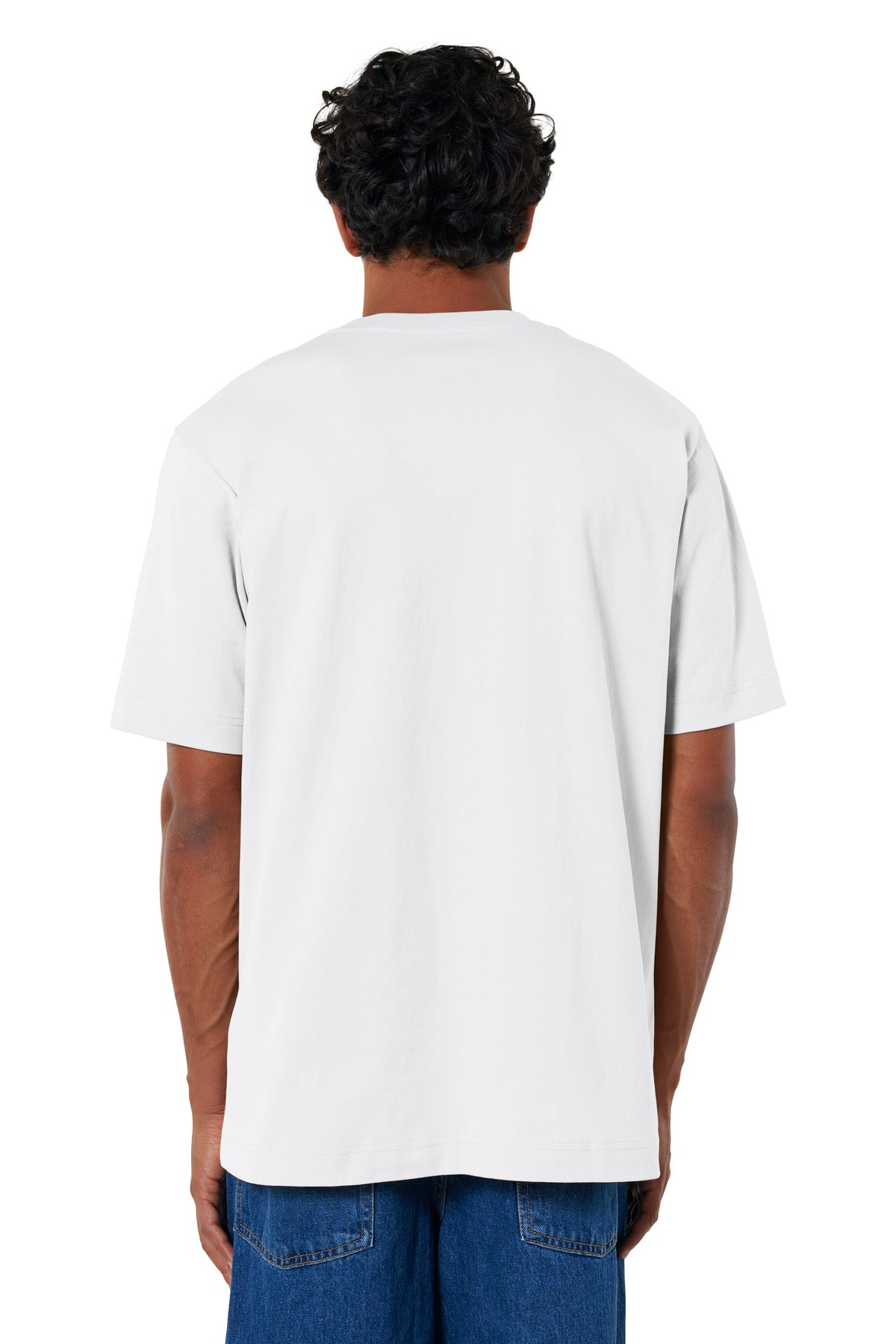 Custom Embroidered Stanley/Stella Unisex Freestyler Heavyweight Tee SXU018,White