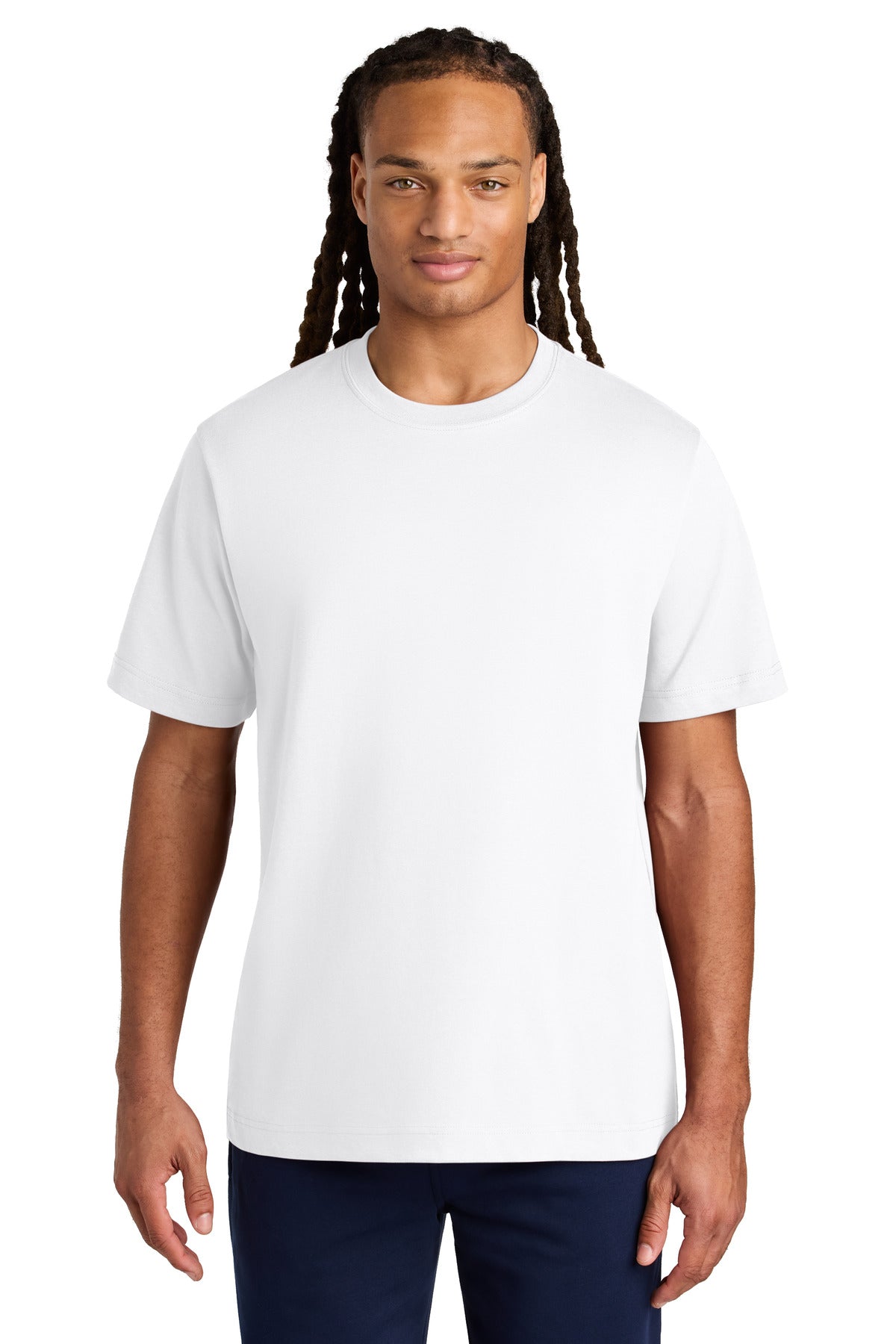 Custom Embroidered Stanley/Stella T-Shirts  in White