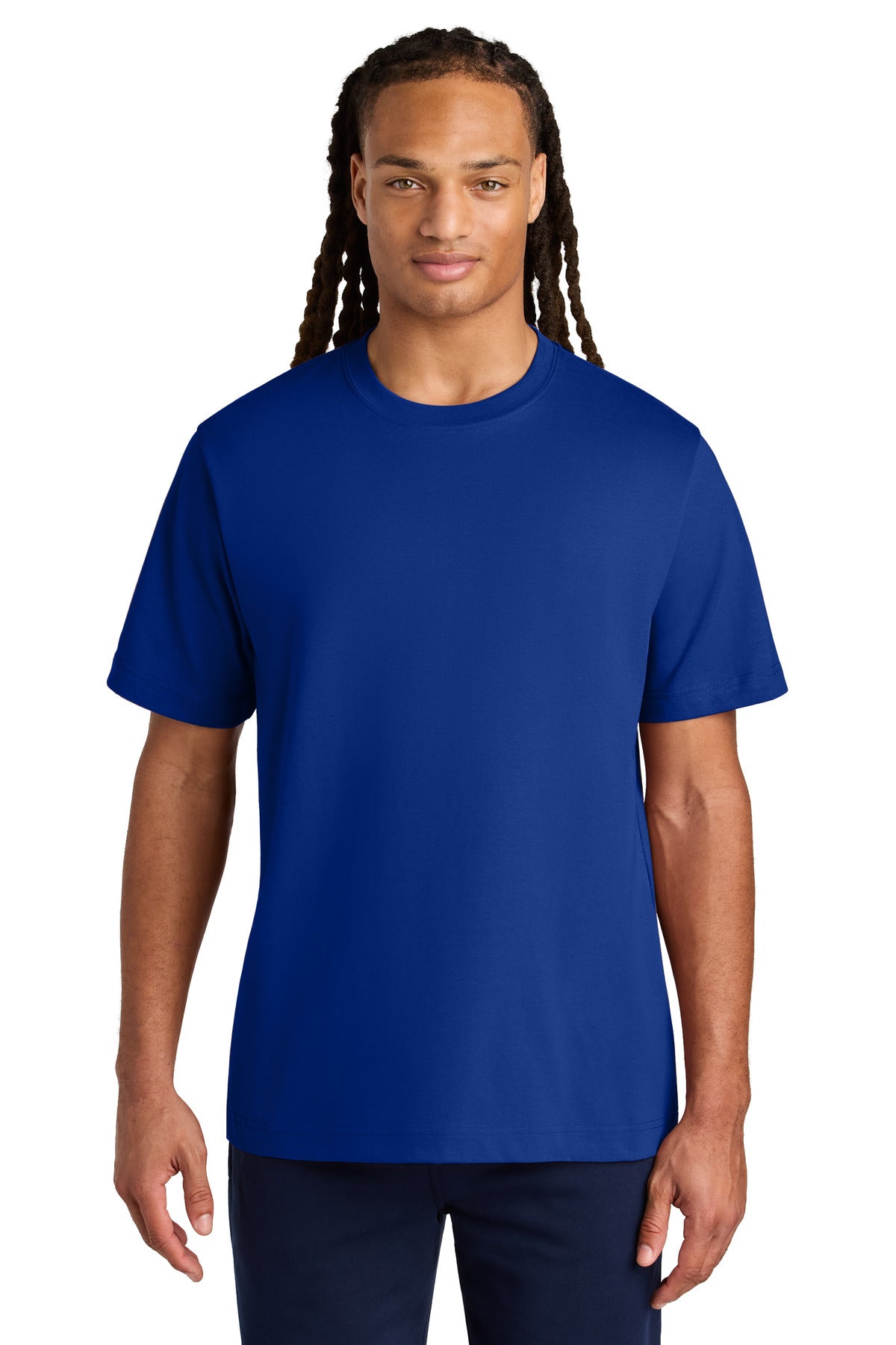 Custom Embroidered Stanley/Stella T-Shirts  in Worker Blue