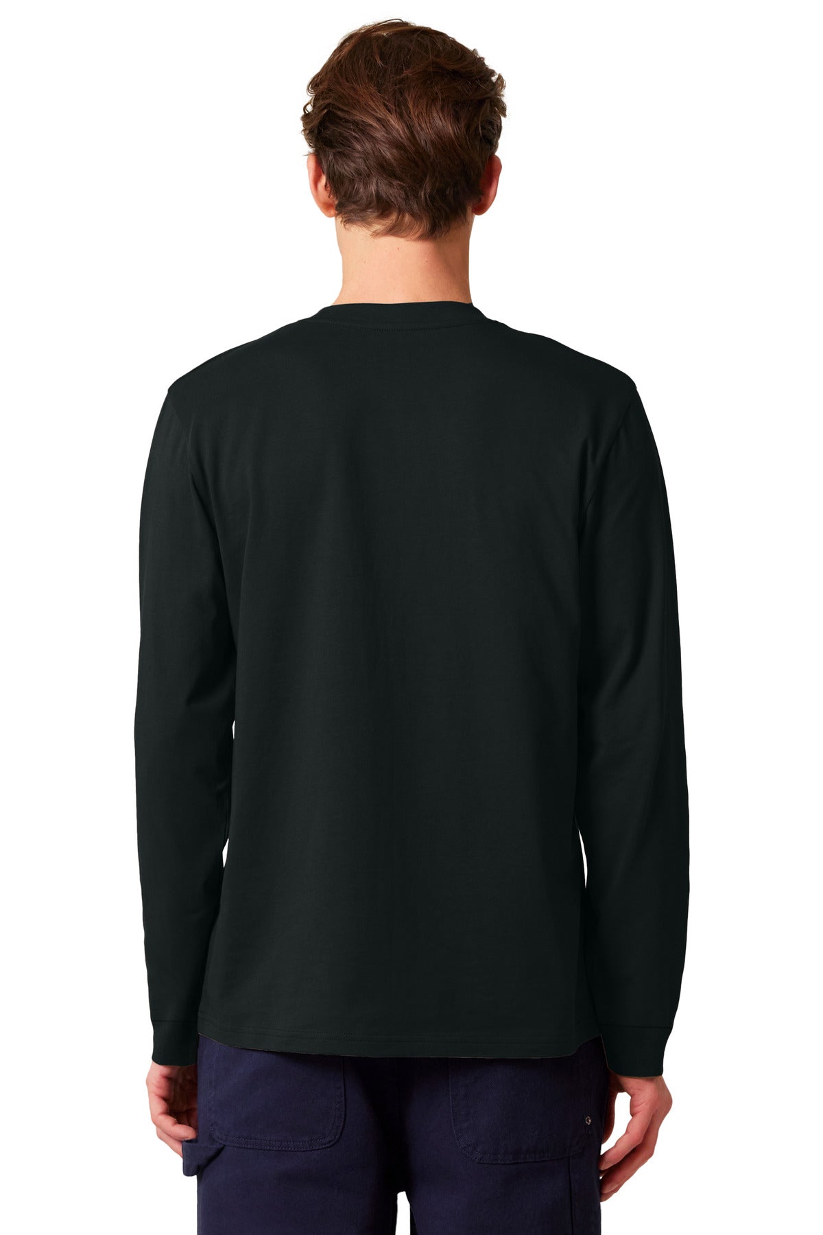 Custom Embroidered Stanley/Stella Unisex Creator 2.0 Long Sleeve Tee SXU022,Black