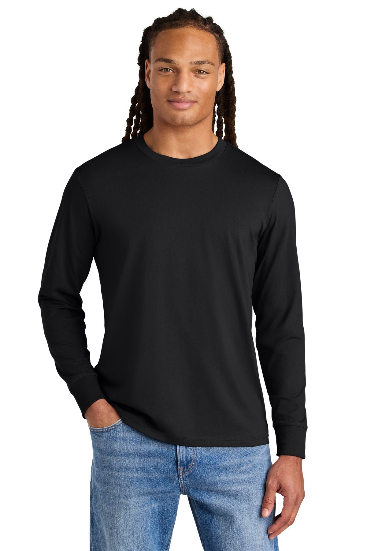 Custom Embroidered Stanley/Stella T-Shirts  in Black