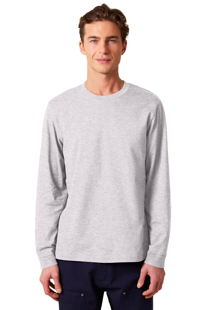 Custom Embroidered Stanley/Stella T-Shirts  in Cool Heather Grey