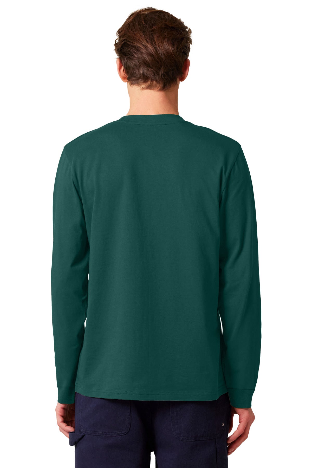Custom Embroidered Stanley/Stella Unisex Creator 2.0 Long Sleeve Tee SXU022,Glazed Green