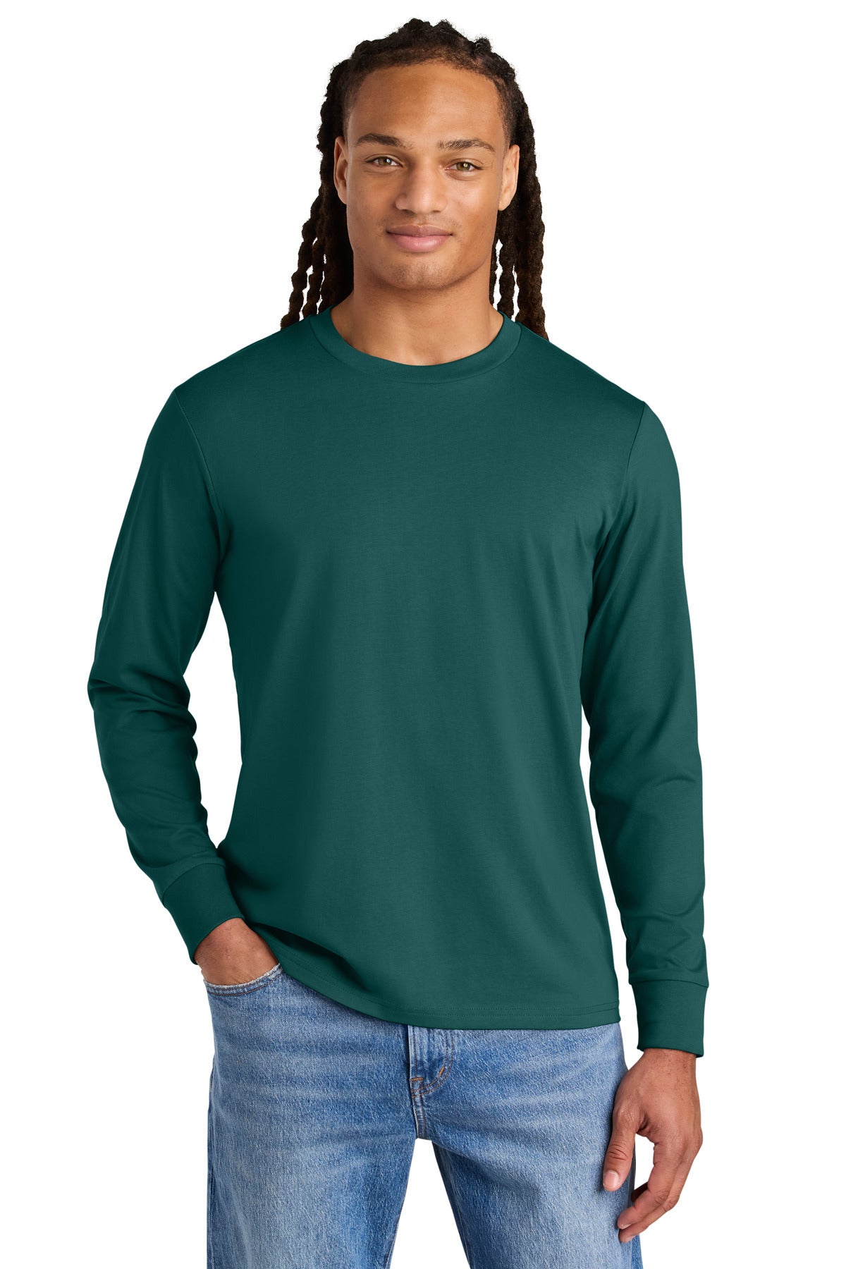 Custom Embroidered Stanley/Stella T-Shirts  in Glazed Green
