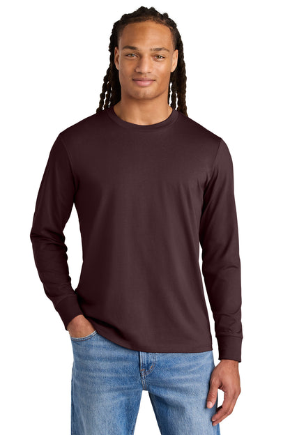 Custom Embroidered Stanley/Stella T-Shirts  in Red Brown
