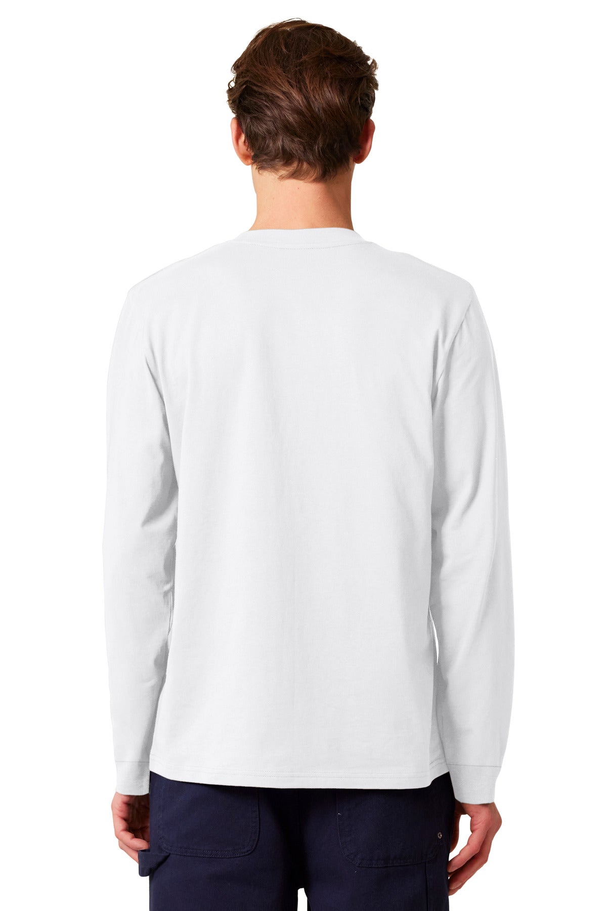 Custom Embroidered Stanley/Stella Unisex Creator 2.0 Long Sleeve Tee SXU022,White