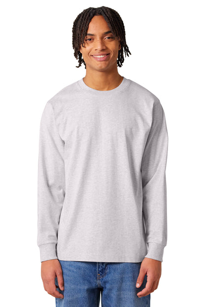 Custom Embroidered Stanley/Stella T-Shirts  in Cool Heather Grey