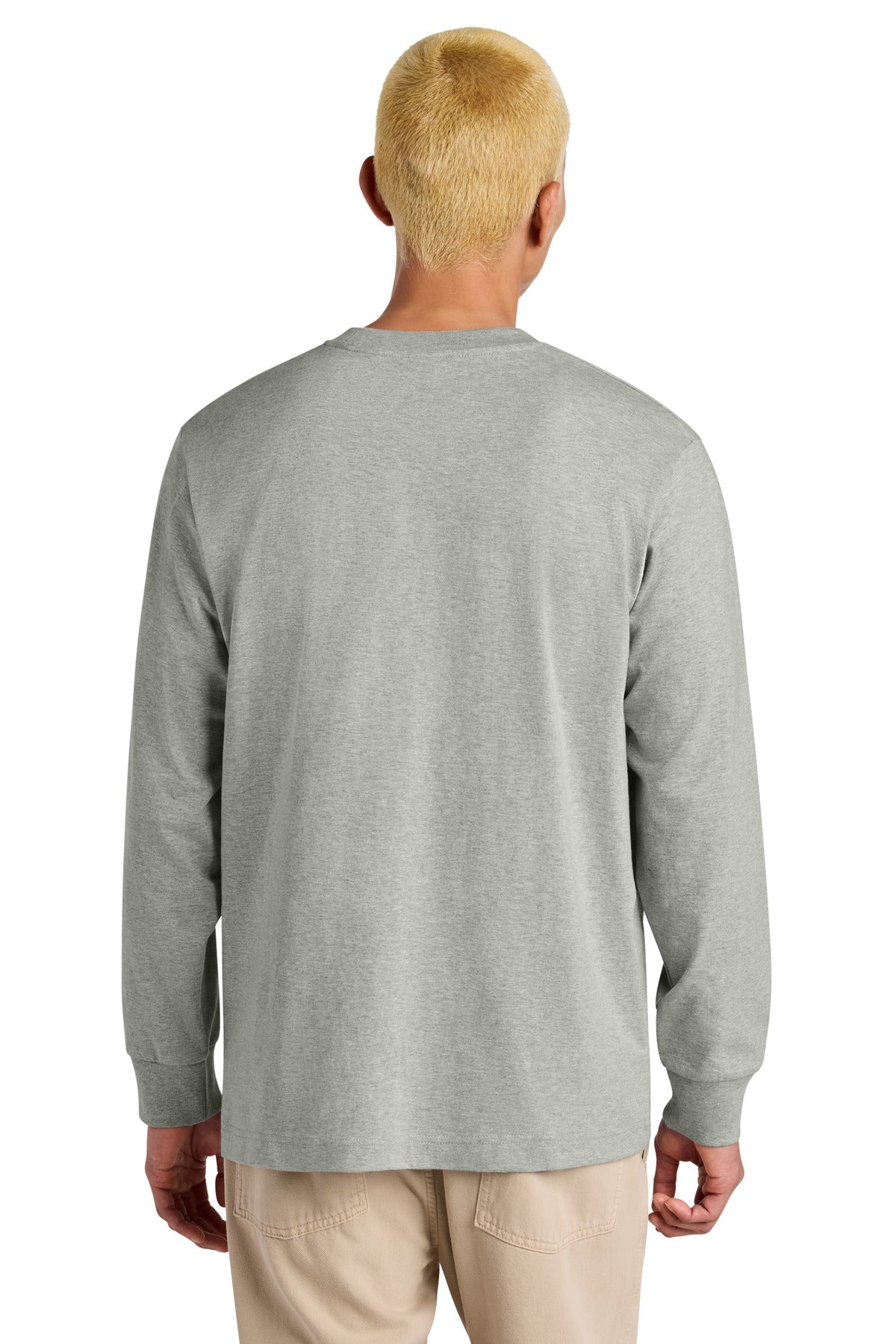 Custom Embroidered Stanley/Stella T-Shirts  in Heather Grey