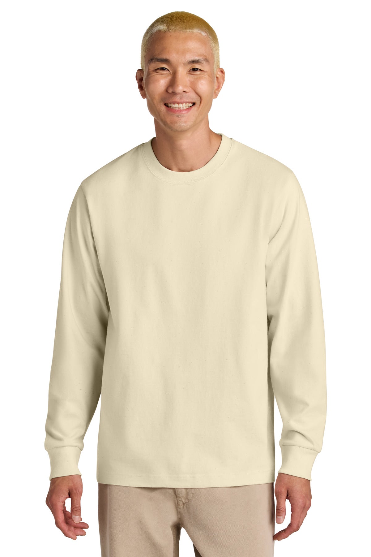 Custom Embroidered Stanley/Stella T-Shirts  in Natural Raw