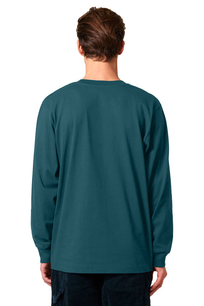 Custom Embroidered Stanley/Stella Unisex Freestyler Heavyweight Long Sleeve Tee SXU023,Stargazer