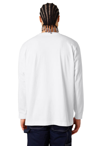 Custom Embroidered Stanley/Stella Unisex Freestyler Heavyweight Long Sleeve Tee SXU023,White