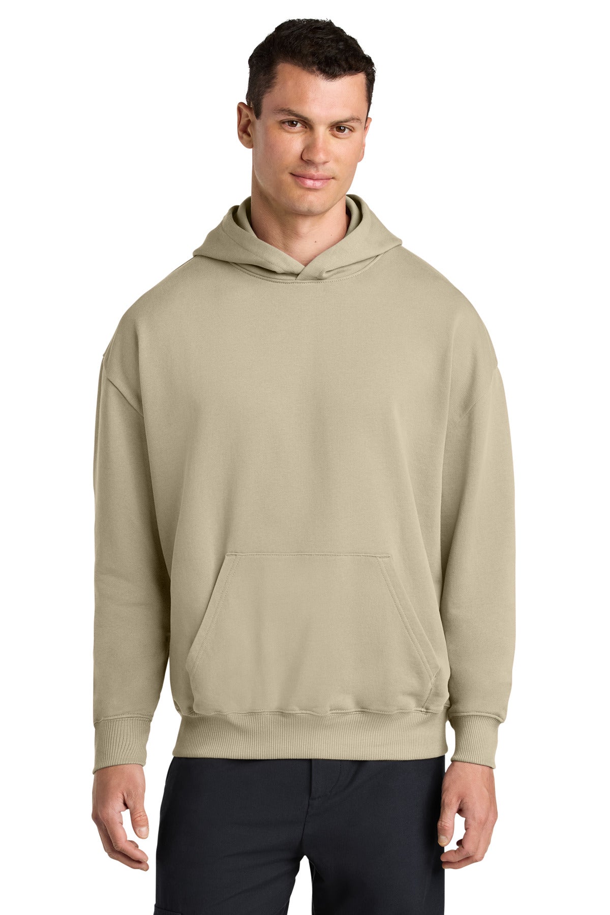 Custom Embroidered Stanley/Stella Sweatshirts/Fleece in Desert Dust