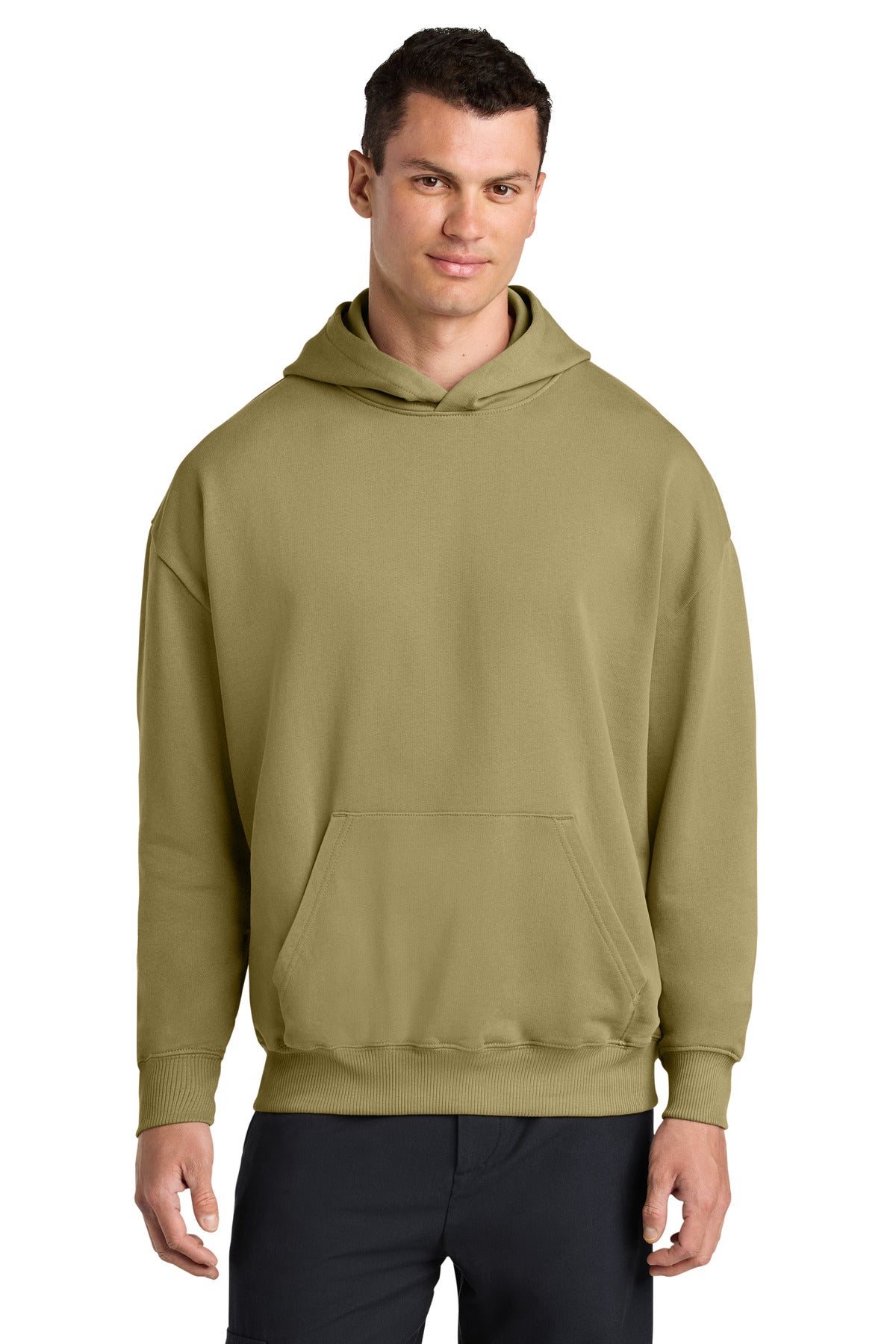 Custom Embroidered Stanley/Stella Sweatshirts/Fleece in Faded Olive