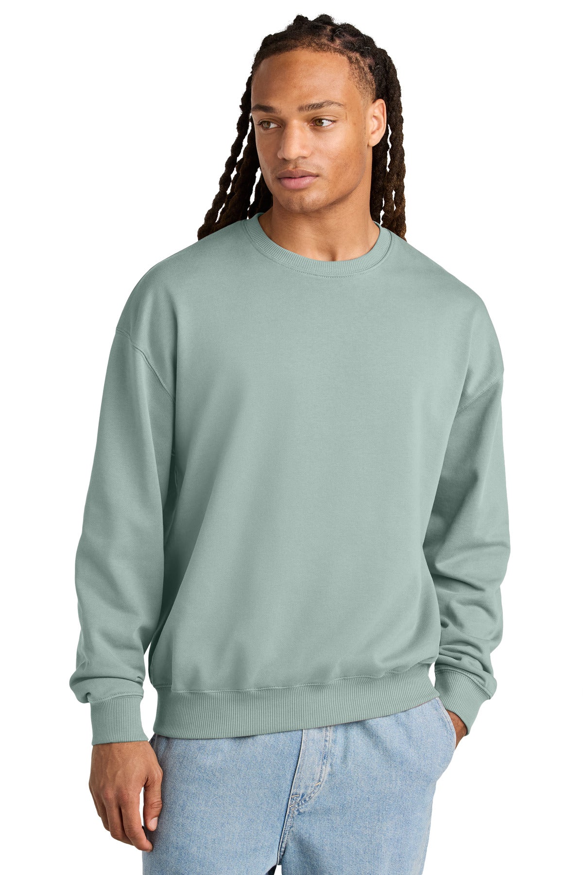 Custom Embroidered Stanley/Stella Sweatshirts/Fleece in Aloe