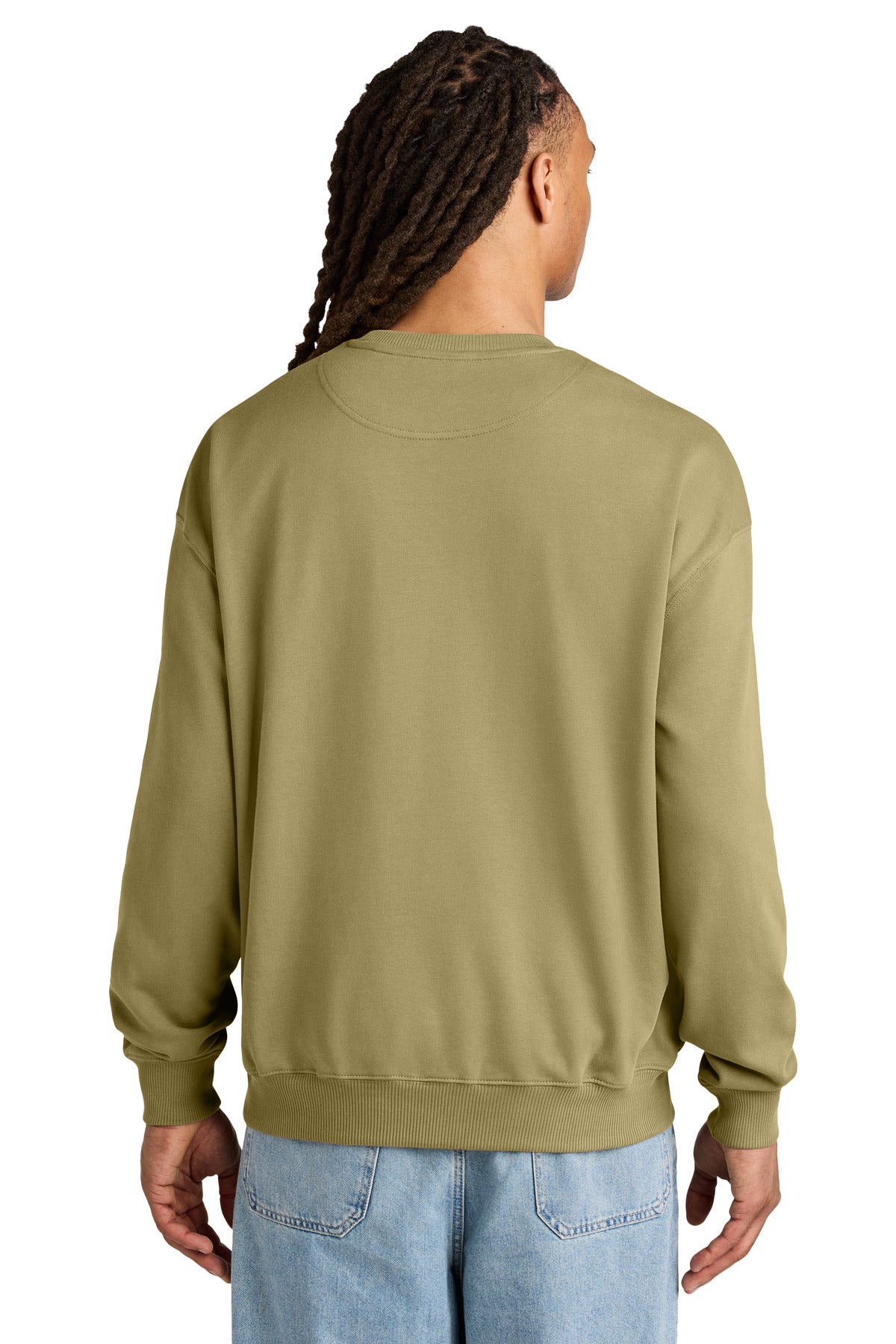 Custom Embroidered Stanley/Stella Sweatshirts/Fleece in Faded Olive