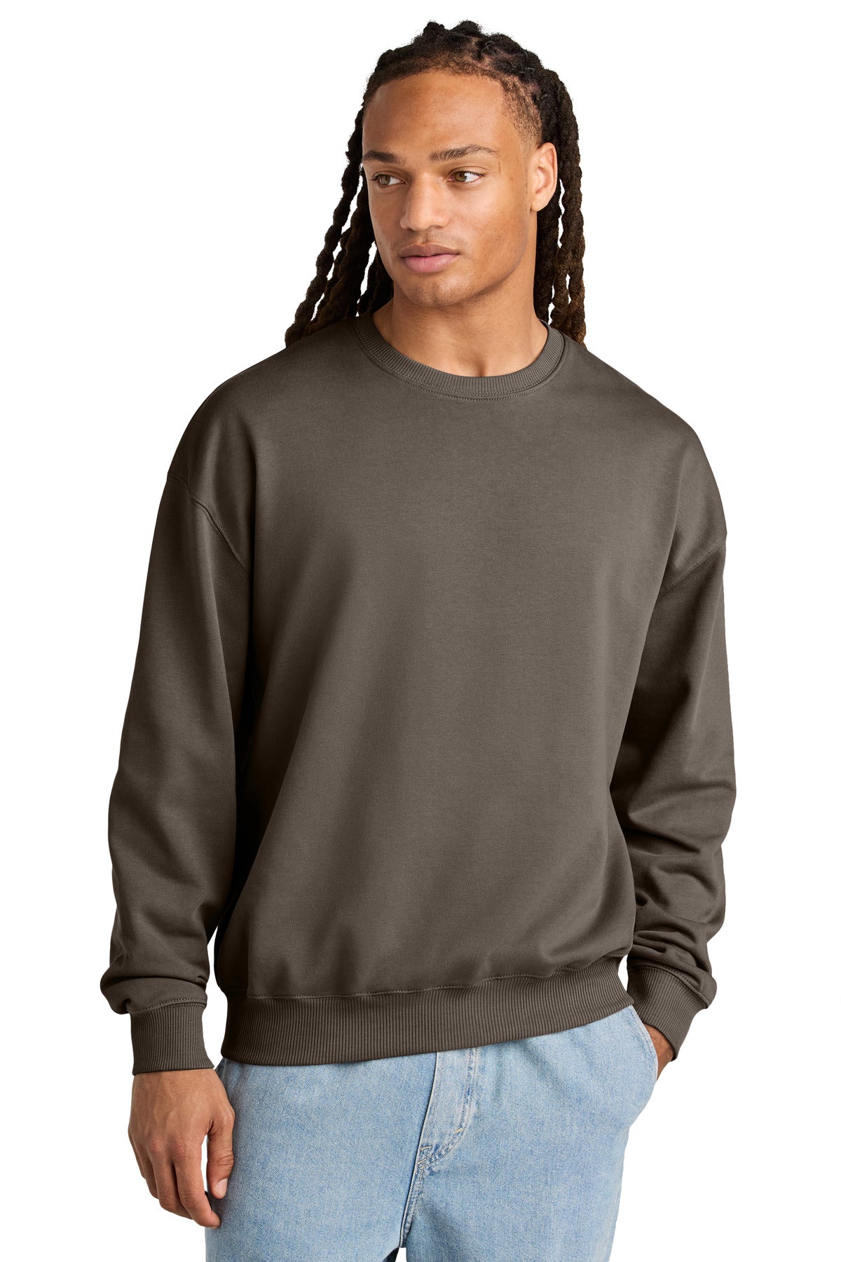 Custom Embroidered Stanley/Stella Sweatshirts/Fleece in Mocha