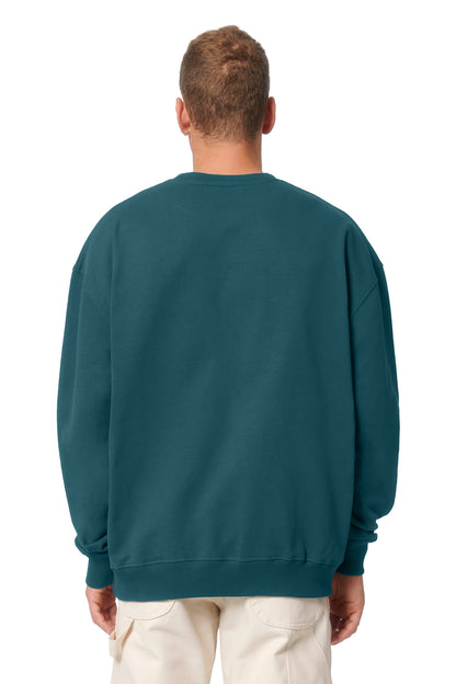 Custom Embroidered Stanley/Stella Unisex Ledger Dry Crewneck Sweatshirt SXU029,Stargazer