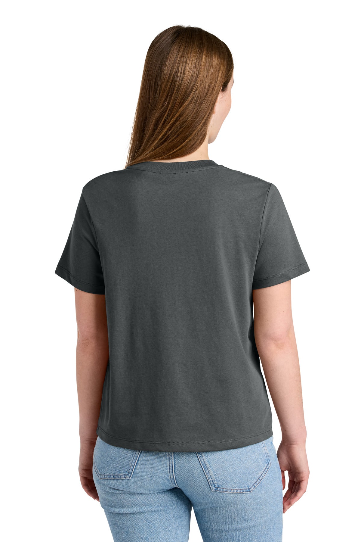 Custom Embroidered Stanley/Stella T-Shirts  in Anthracite