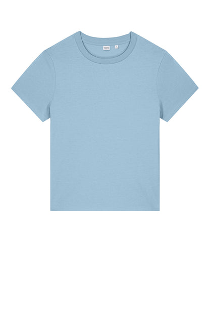 Custom Embroidered Stanley/Stella T-Shirts  in Blue Soul