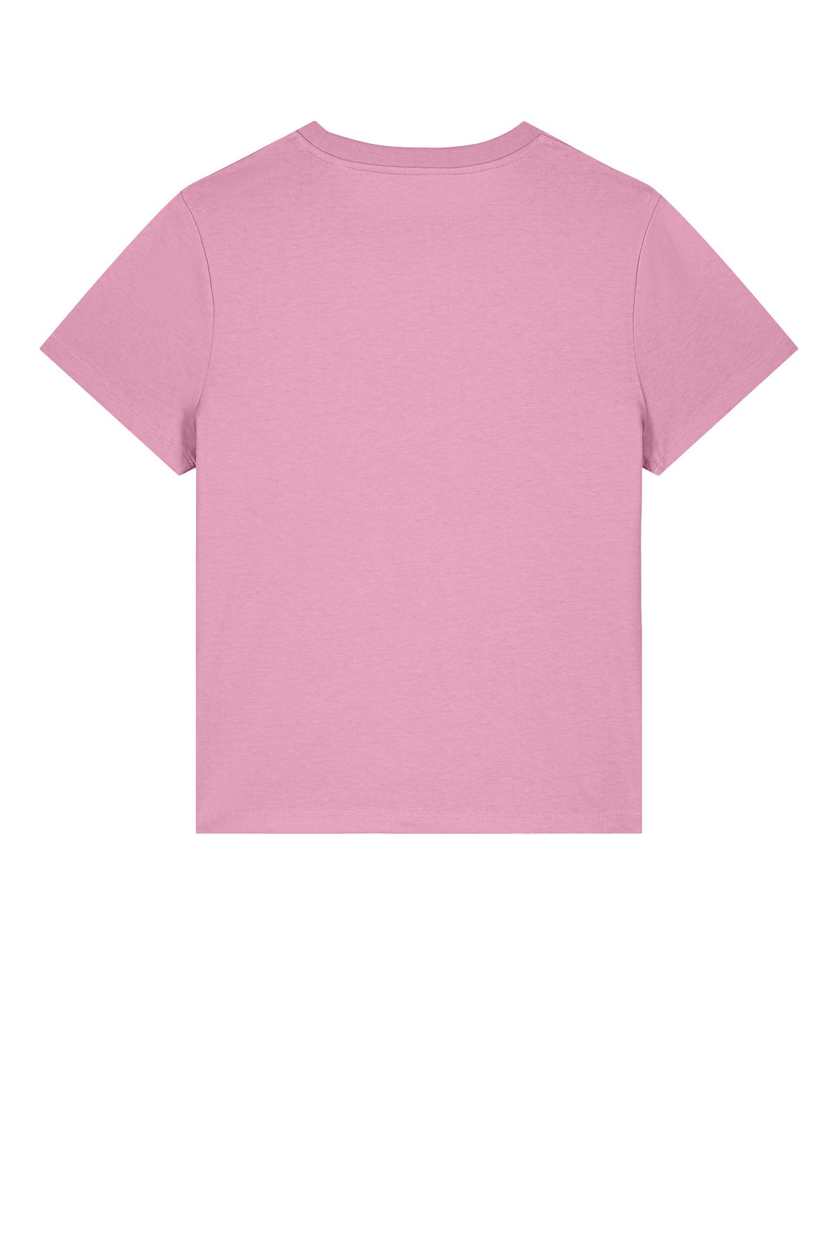 Custom Embroidered Stanley/Stella T-Shirts  in Bubble Pink