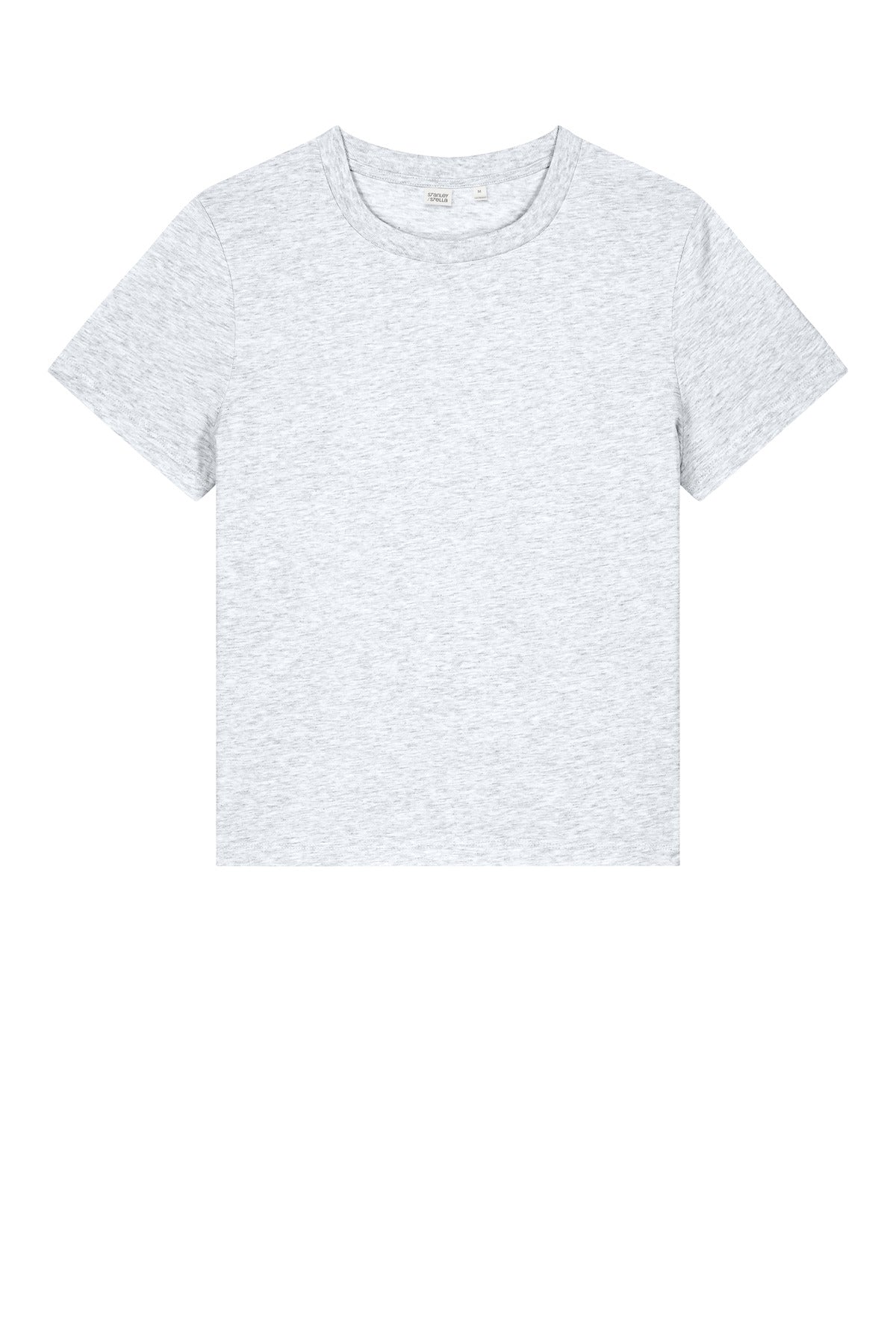 Custom Embroidered Stanley/Stella T-Shirts  in Cool Heather Grey