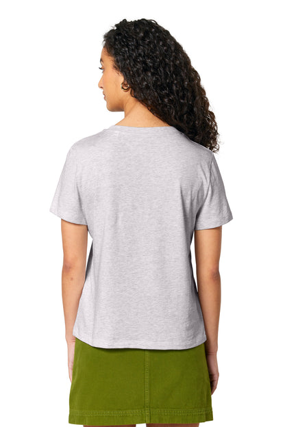 Custom Embroidered Stanley/Stella Women's Stella Muser Tee SXW002,Cool Heather Grey