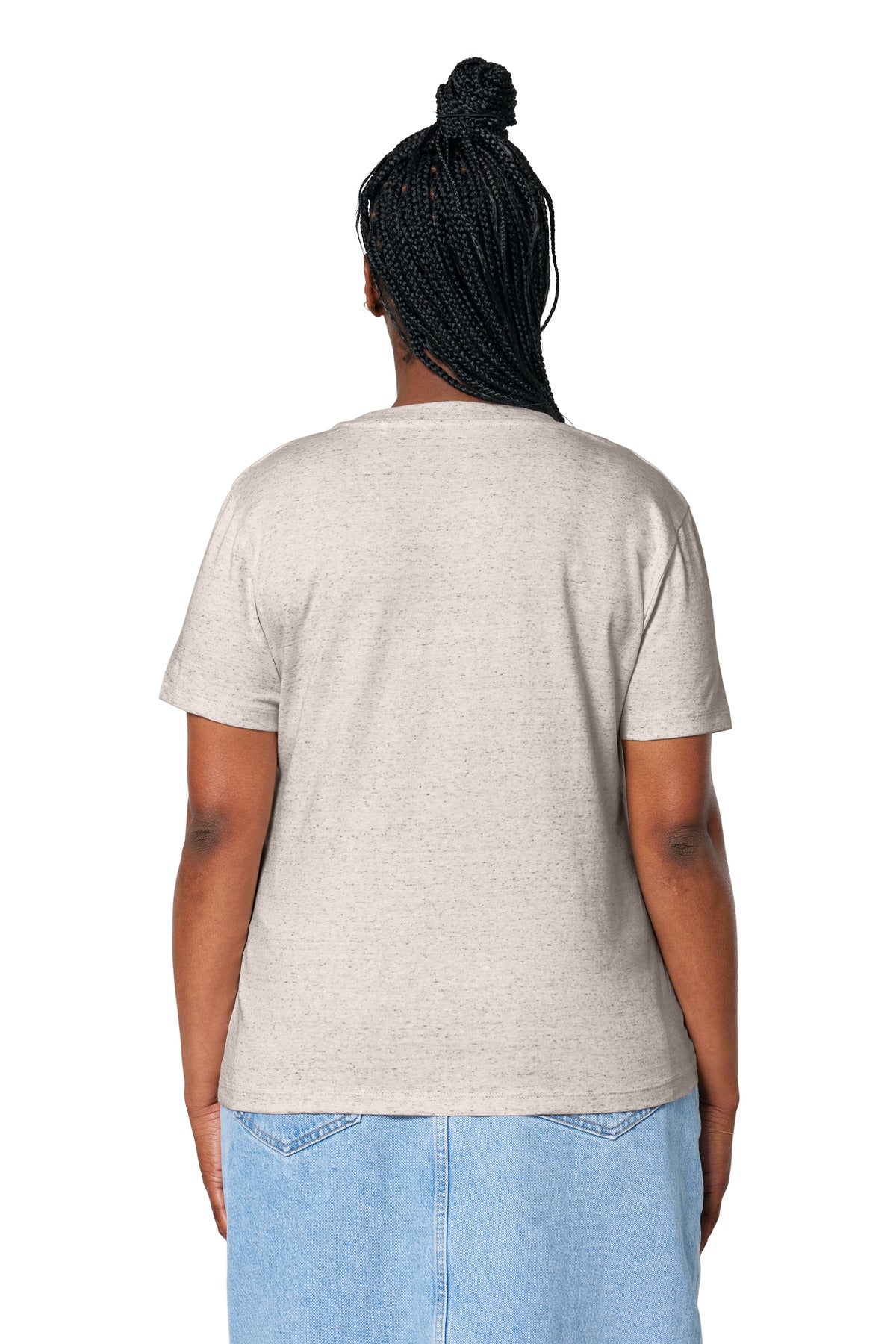 Custom Embroidered Stanley/Stella Women's Stella Muser Tee SXW002,Eco Heather