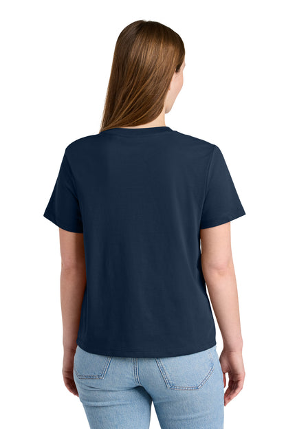 Custom Embroidered Stanley/Stella T-Shirts  in French Navy