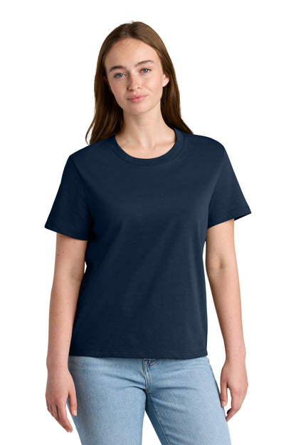 Custom Embroidered Stanley/Stella T-Shirts  in French Navy