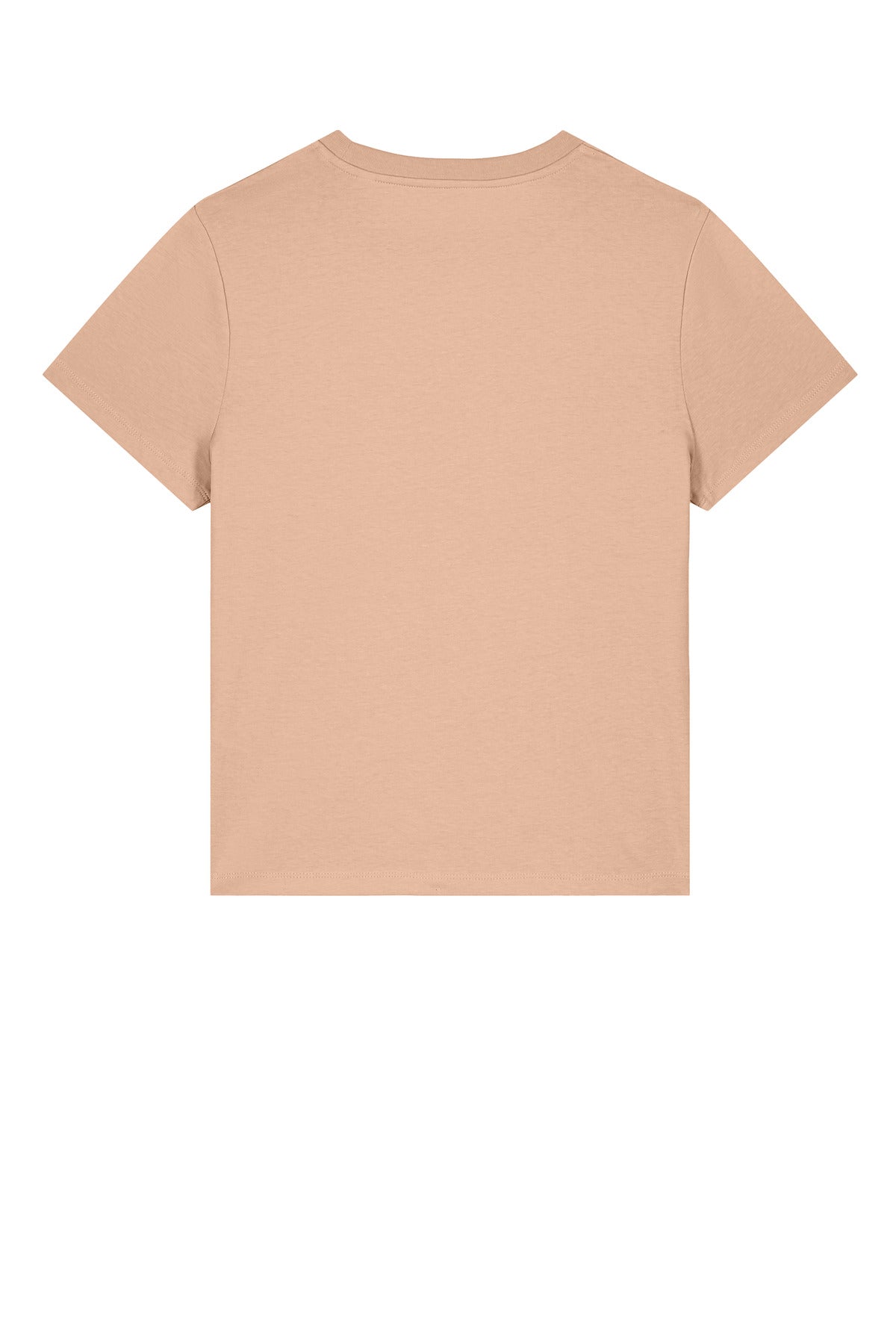 Custom Embroidered Stanley/Stella T-Shirts  in Fresh Peach