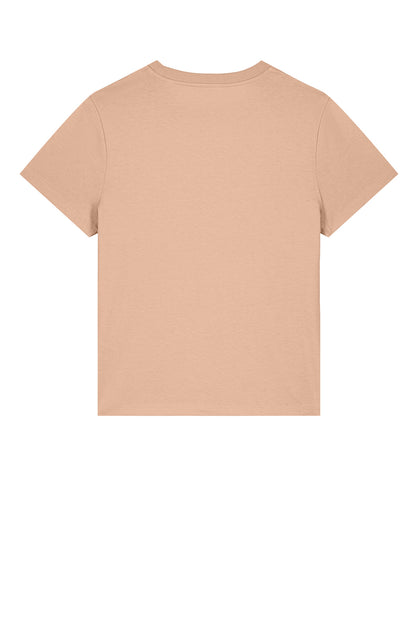 Custom Embroidered Stanley/Stella T-Shirts  in Fresh Peach