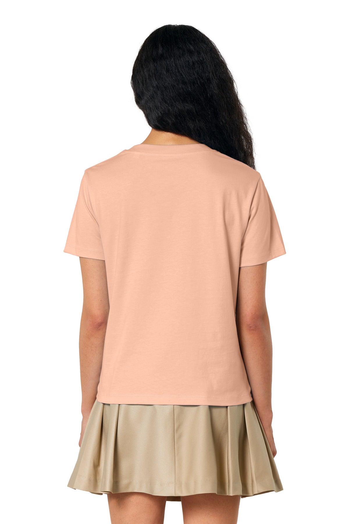 Custom Embroidered Stanley/Stella Women's Stella Muser Tee SXW002,Fresh Peach
