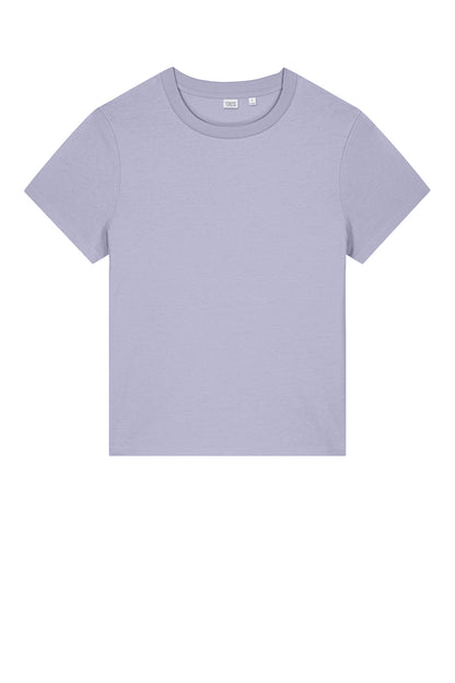 Custom Embroidered Stanley/Stella T-Shirts  in Lavender
