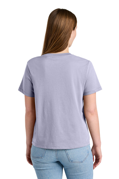 Custom Embroidered Stanley/Stella T-Shirts  in Lavender