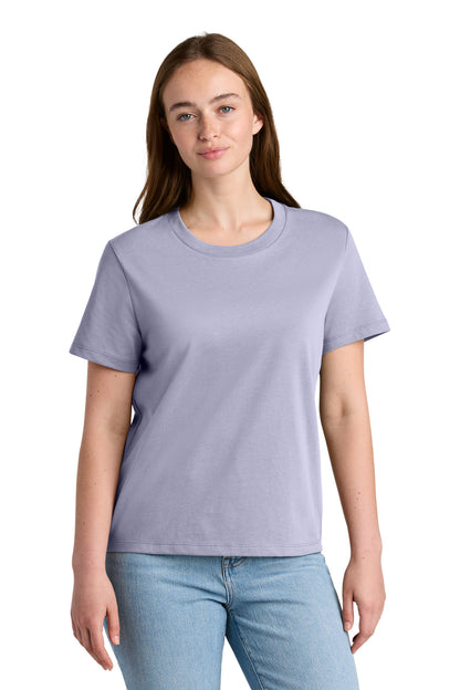 Custom Embroidered Stanley/Stella T-Shirts  in Lavender