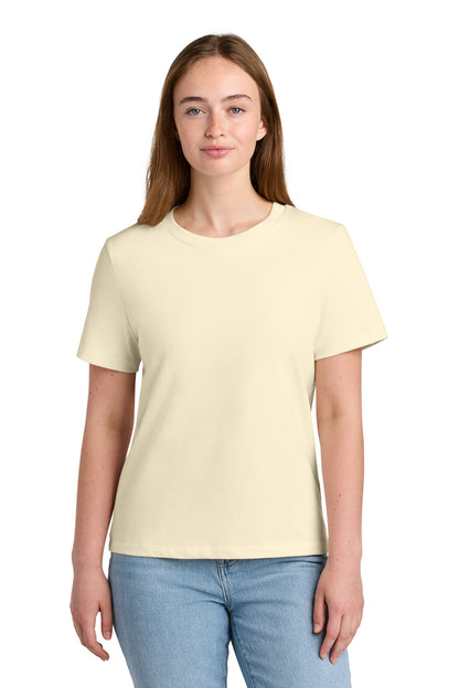 Custom Embroidered Stanley/Stella T-Shirts  in Natural Raw