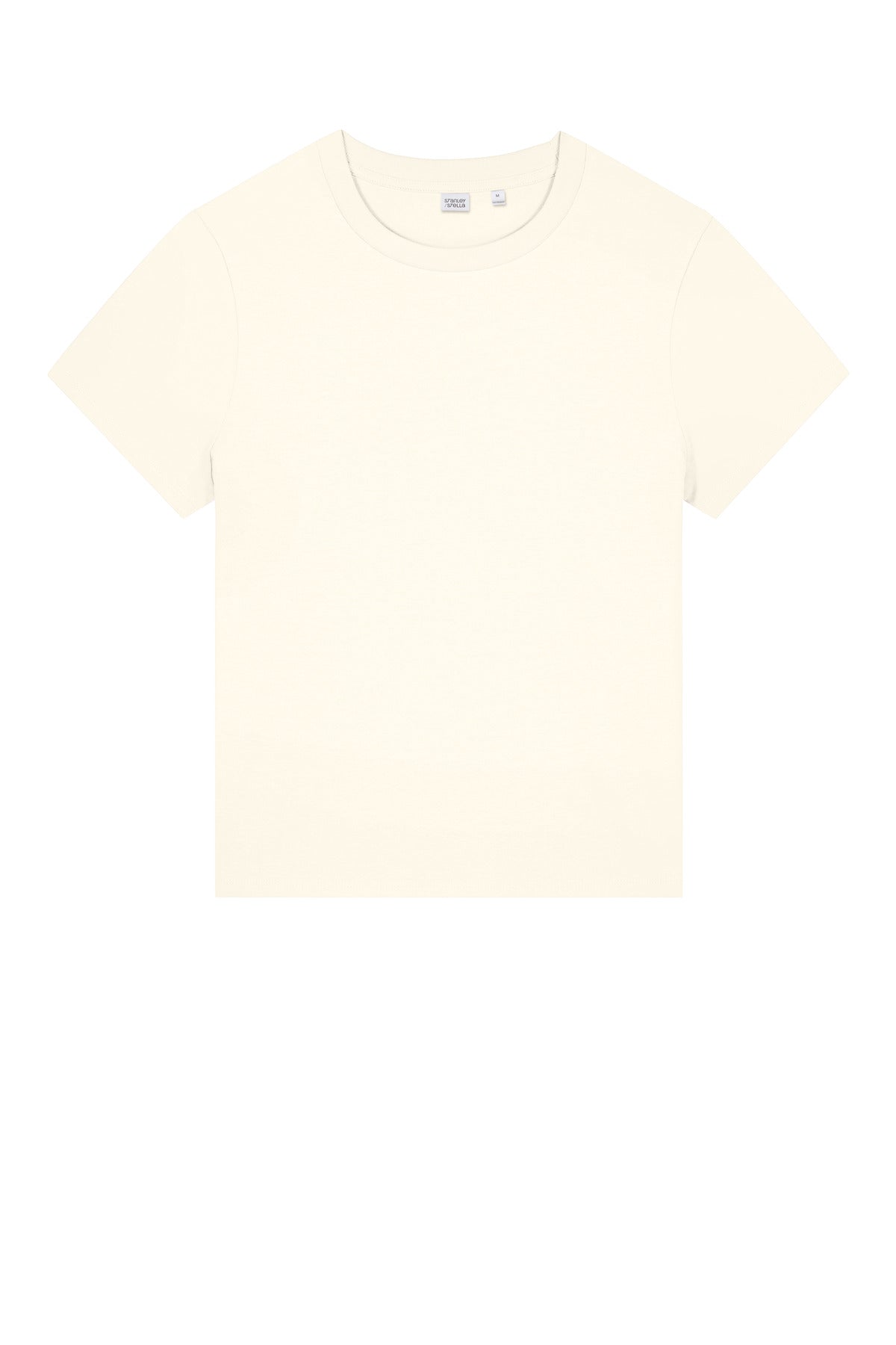 Custom Embroidered Stanley/Stella T-Shirts  in Off White