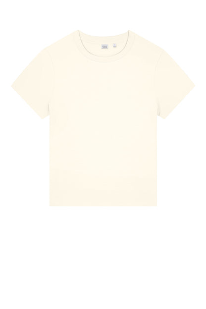 Custom Embroidered Stanley/Stella T-Shirts  in Off White