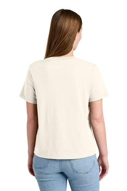 Custom Embroidered Stanley/Stella T-Shirts  in Off White