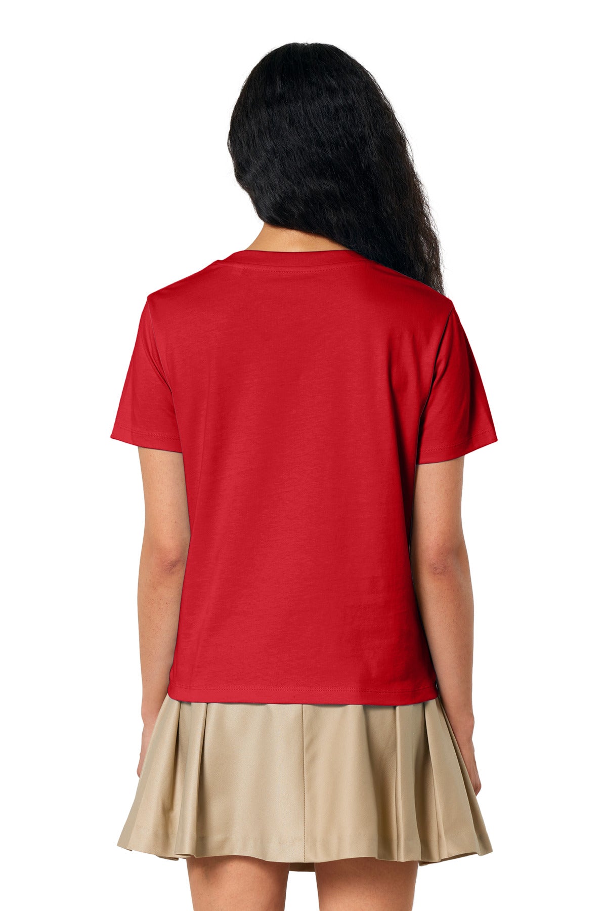 Custom Embroidered Stanley/Stella Women's Stella Muser Tee SXW002,Red
