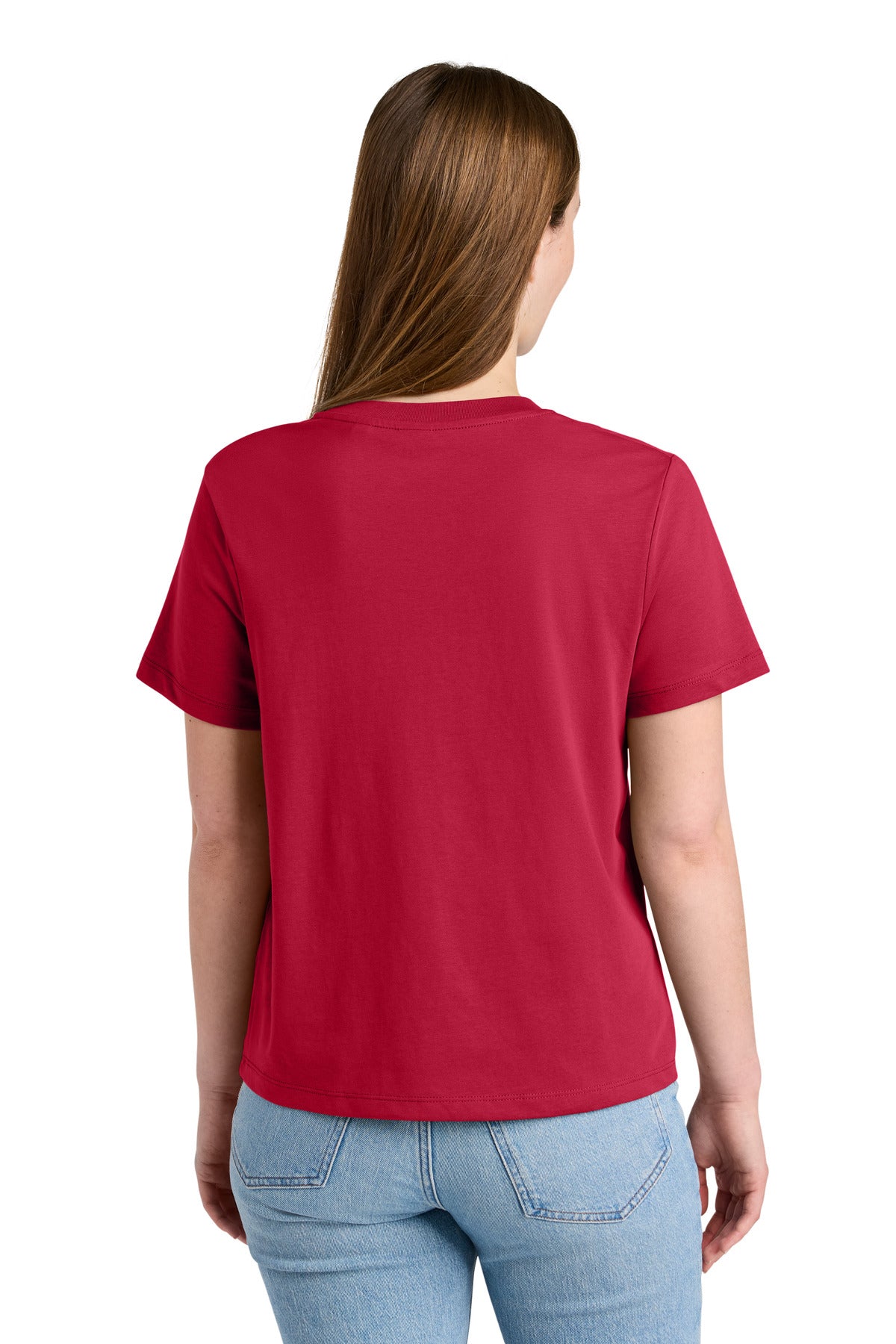 Custom Embroidered Stanley/Stella T-Shirts  in Red