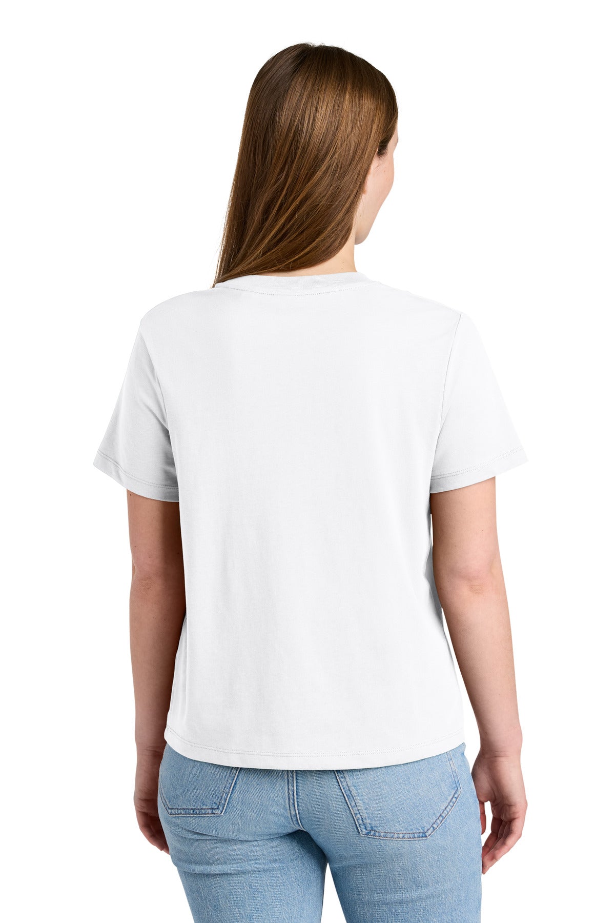 Custom Embroidered Stanley/Stella T-Shirts  in White