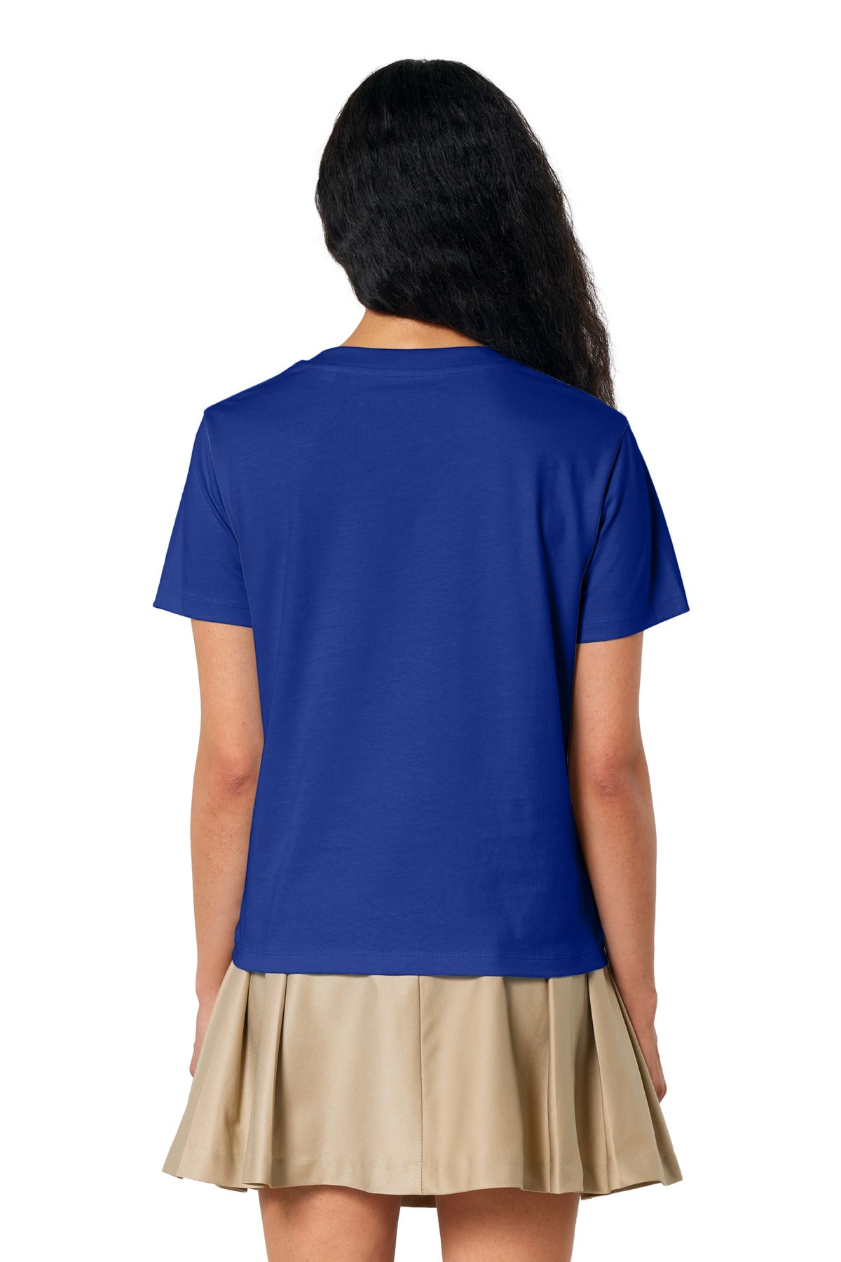 Custom Embroidered Stanley/Stella Women's Stella Muser Tee SXW002,Worker Blue