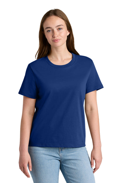 Custom Embroidered Stanley/Stella T-Shirts  in Worker Blue