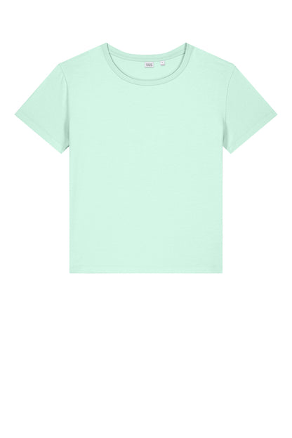 Custom Embroidered Stanley/Stella T-Shirts  in Caribbean Blue