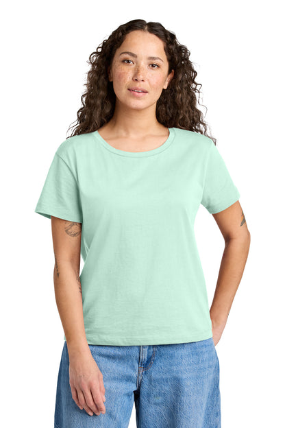 Custom Embroidered Stanley/Stella T-Shirts  in Caribbean Blue