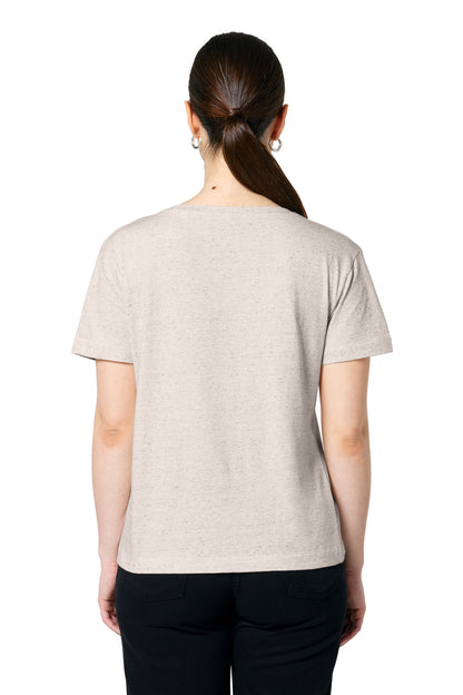 Custom Embroidered Stanley/Stella Women's Stella Serena Scoop Neck Tee SXW008,Eco Heather