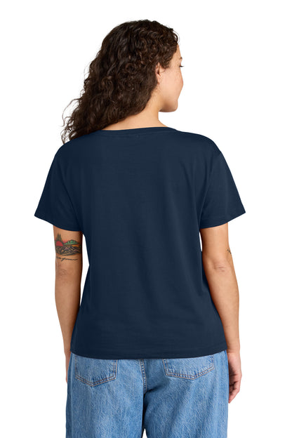 Custom Embroidered Stanley/Stella T-Shirts  in French Navy