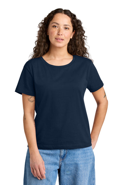 Custom Embroidered Stanley/Stella T-Shirts  in French Navy
