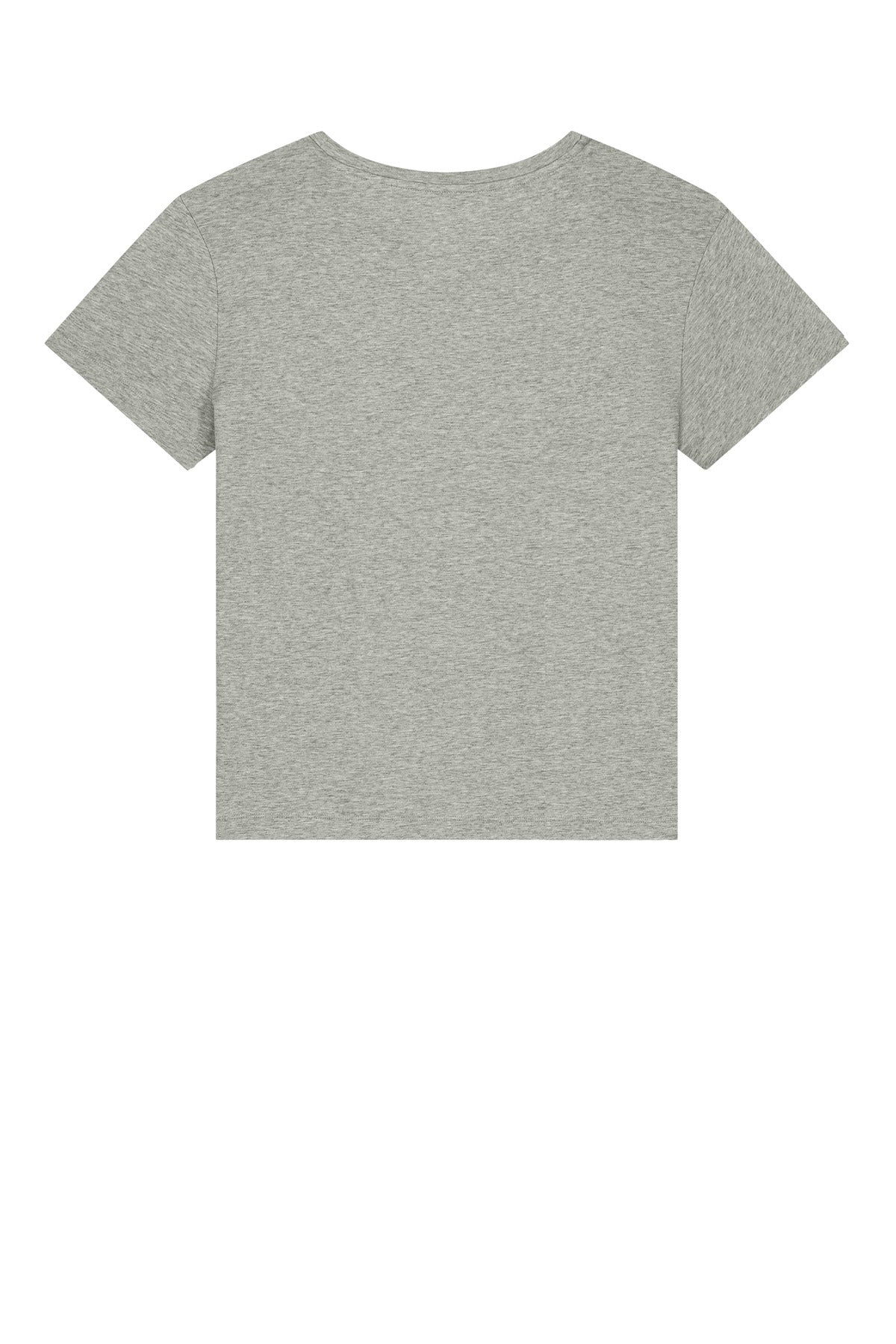 Custom Embroidered Stanley/Stella T-Shirts  in Heather Grey